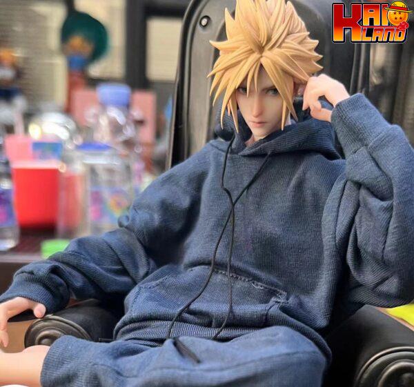 Final Fantasy Initial Fantasy Studio Suit Thug Bad Boy Cloud Strife Resin Statue 7