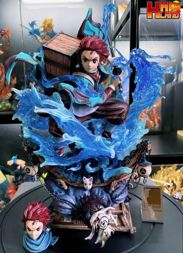 Kimetsu No Yaiba Last Sleep Studio Tanjiro Kamado Resin Statue 1