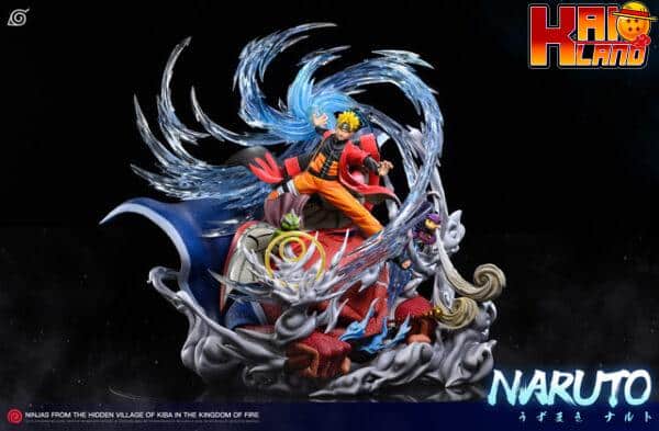 Naruto QiYuan Studio Sage Mode Naruto Resin Statue 7