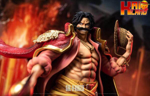 One Piece Ji Ke Studio Gol D Roger Resin Statue 2 scaled