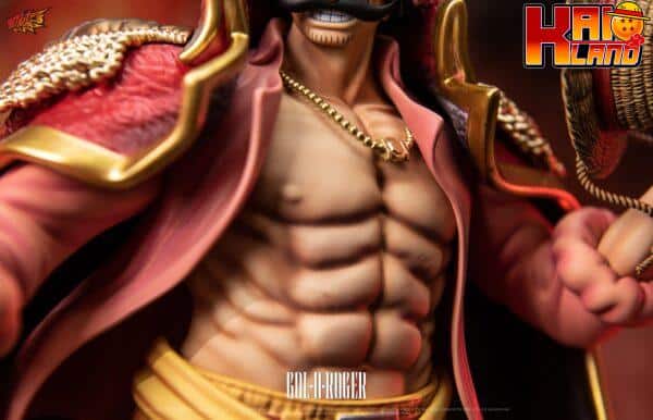 One Piece Ji Ke Studio Gol D Roger Resin Statue 7 scaled