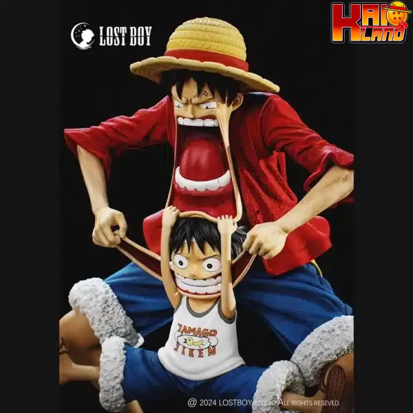 One Piece Lost Boy Luffy Evolution Resin Statue 2