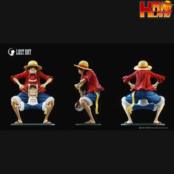 One Piece Lost Boy Luffy Evolution Resin Statue 5