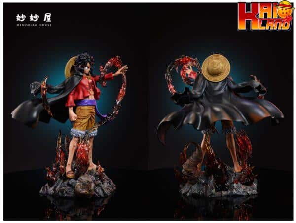 One Piece Miao Miao House Studio Luffy Resin Statue 4 scaled