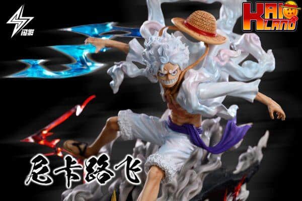 One Piece Shan Ying Studio Nika Luffy Resin Statue 4 scaled