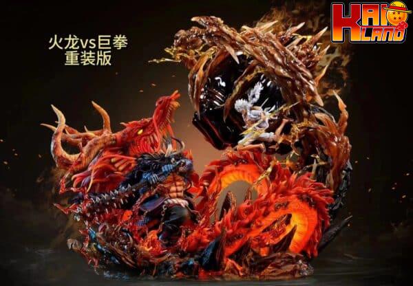 One Piece Ventus Studio Kaido VS Luffy Resin Statue 3 1