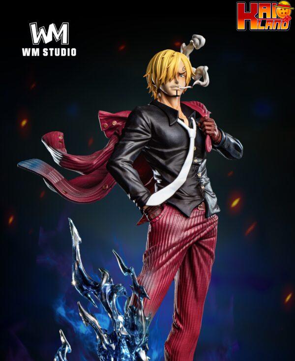 One Piece WM Studio Sanji Diable Jambe Resin Statue 2 scaled