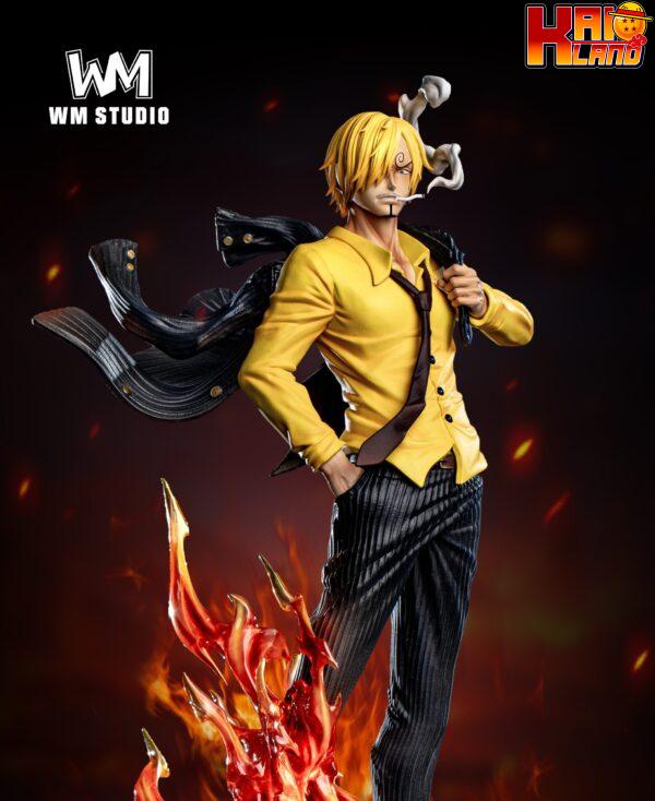 One Piece WM Studio Sanji Diable Jambe Resin Statue 3 scaled