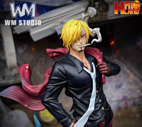 One Piece WM Studio Sanji Diable Jambe Resin Statue 4 scaled