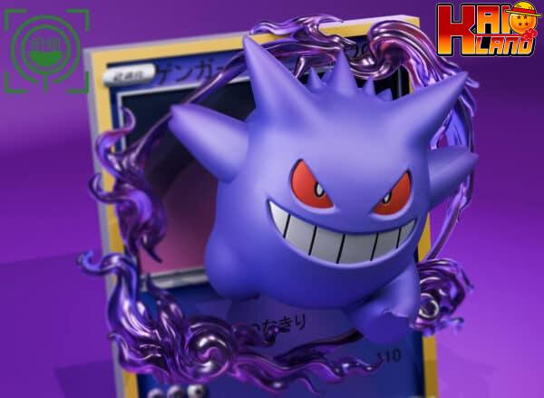 Pokemon Geisha Studio Gengar Resin Statue 2