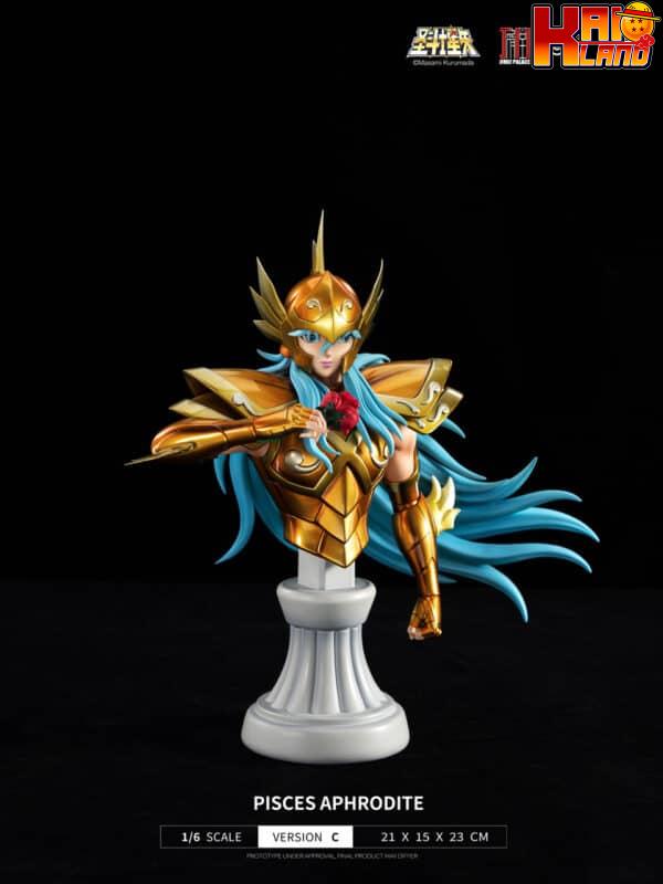 Saint Seiya Jimei Palace Aphrodite Pisces Licensed Resin Statue 3