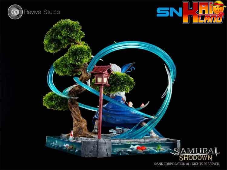 Samurai Shodown Revive Studio Ukyo Tachibana Licensed Resin Statue 