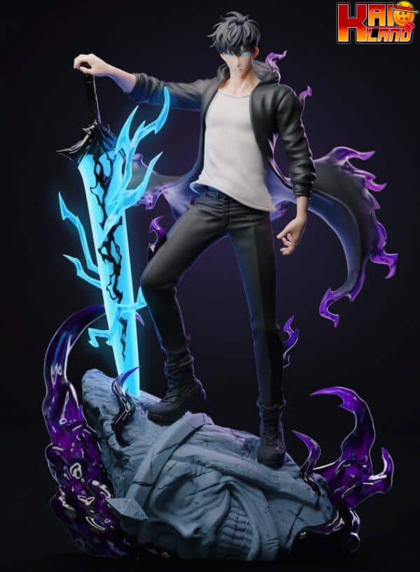 Solo Leveling Player 1 Sung Jinwoo Resin Statue 2