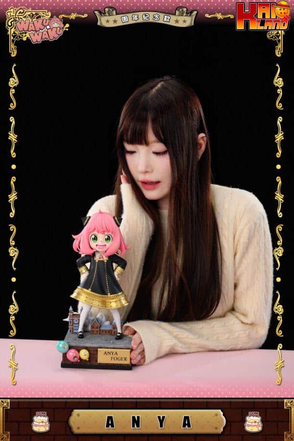 Spy x Family WakuWaku Studio Spy x Family Anya Forger 1st Anniversary Special Edition Resin Statue 7 scaled