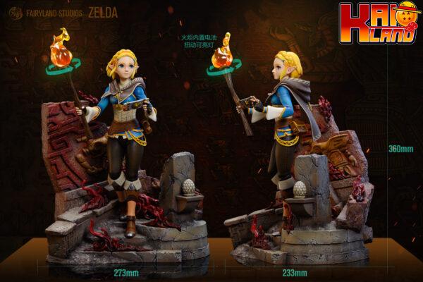 The Legend of Zelda FairyLand Studio Zelda Resin Statue 8