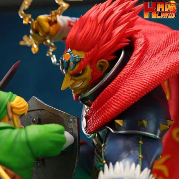 The Legend of Zelda Kintsukuroi Creations Link Vs Ganondorf Resin Statue 10 1