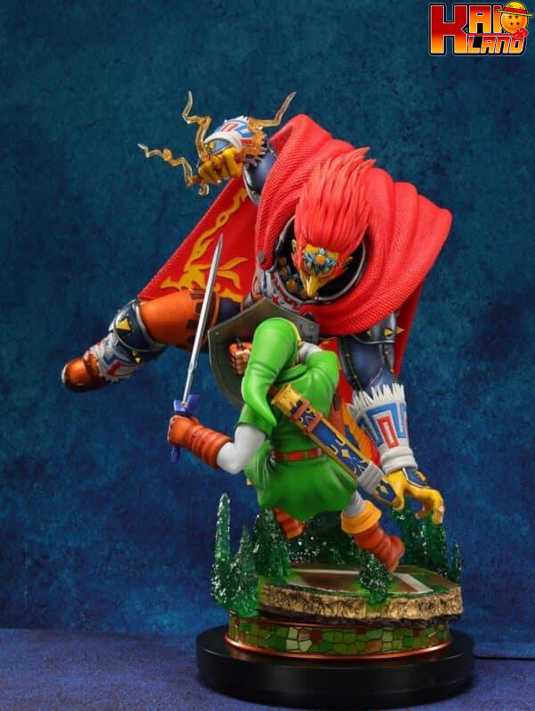 The Legend of Zelda Kintsukuroi Creations Link Vs Ganondorf Resin Statue 4 1