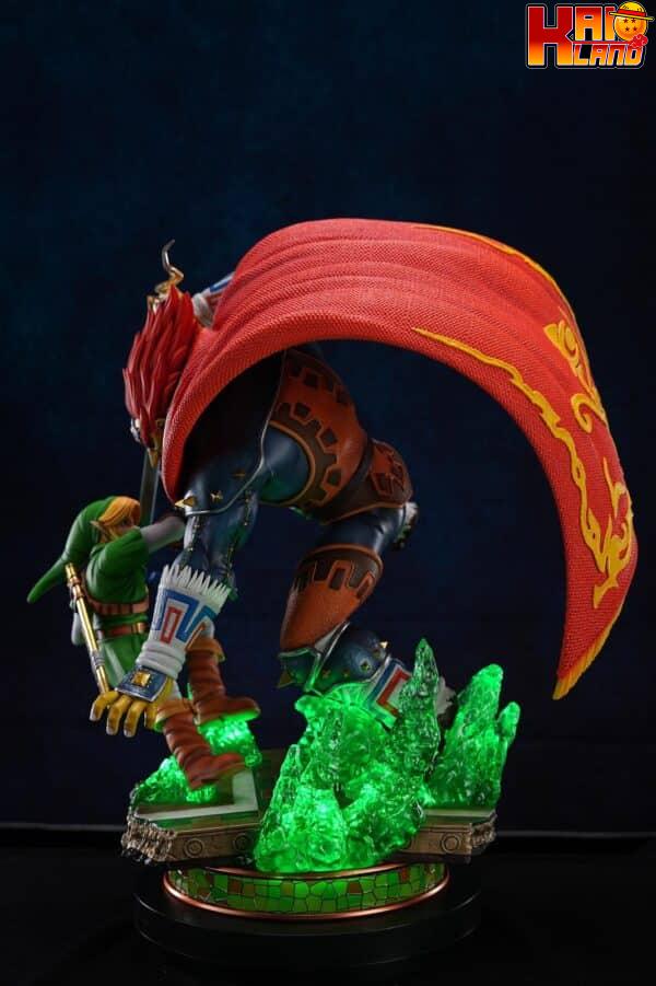 The Legend of Zelda Kintsukuroi Creations Link Vs Ganondorf Resin Statue 8 1