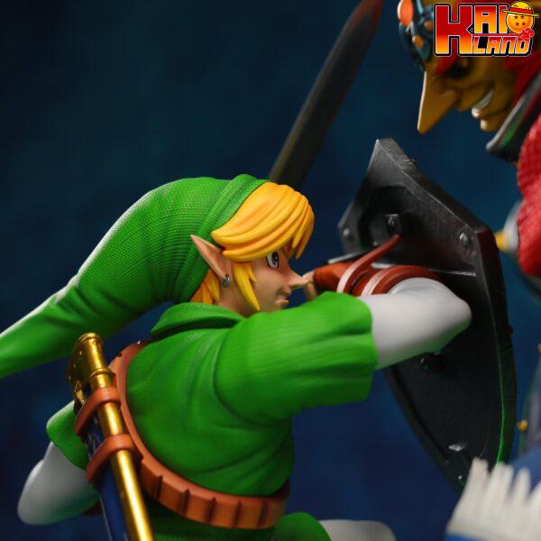 The Legend of Zelda Kintsukuroi Creations Link Vs Ganondorf Resin Statue 9 1