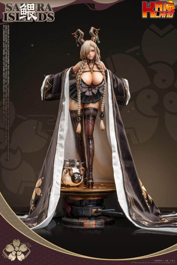 Azur Lane HuBen Studio IJN Owari Resin Statue 7