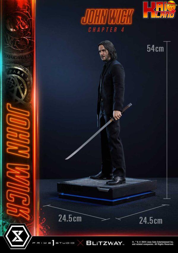 Chapter Prime 1 X Blitzway John Wick Resin Statue 12