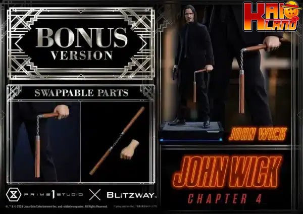 Chapter Prime 1 X Blitzway John Wick Resin Statue 15