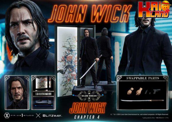 Chapter Prime 1 X Blitzway John Wick Resin Statue 8