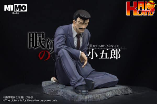 Detective Conan Mimo Studio Conan x Mouri Kogorou Resin Statue 3