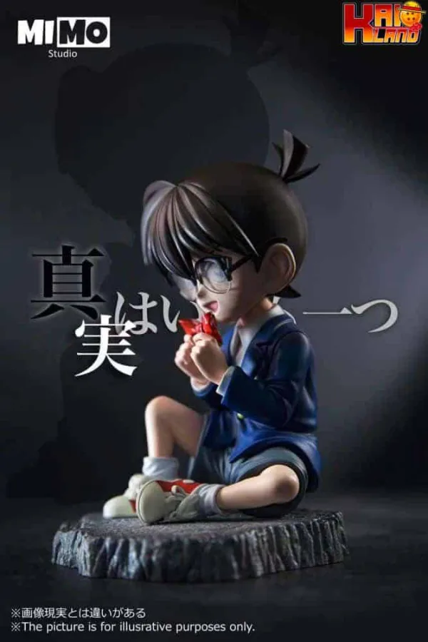 Detective Conan Mimo Studio Conan x Mouri Kogorou Resin Statue 5