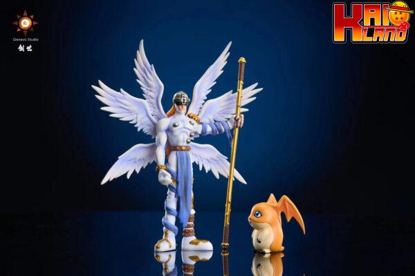 Digimon Genesis Studio Angemon x Patamon Resin Statue