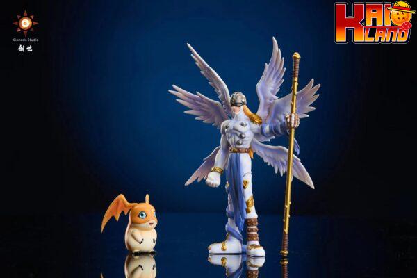 Digimon Genesis Studio Angemon x Patamon Resin Statue - Image 2