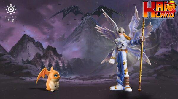 Digimon Genesis Studio Angemon x Patamon Resin Statue - Image 4