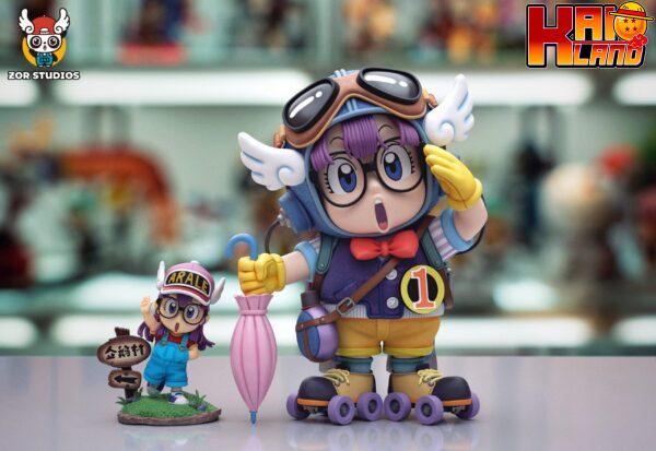 Dr Slump ZOR Studio Pilot Arale Resin Statue 2 scaled