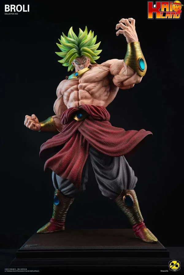 Dragon Ball 2 Studio Broly Resin Statue 1