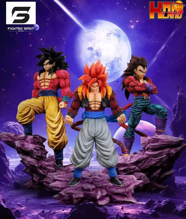 Dragon Ball Fighting Spirit Studio Gogeta SS4 Resin Statue 0