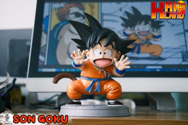 Dragon Ball GBA Studio Little Goku Resin Statue 1 scaled