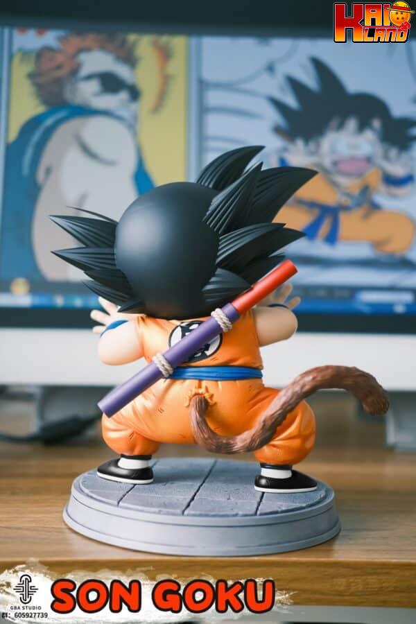 Dragon Ball GBA Studio Little Goku Resin Statue 2 scaled