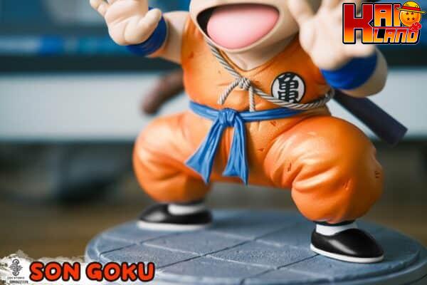 Dragon Ball GBA Studio Little Goku Resin Statue 3 scaled