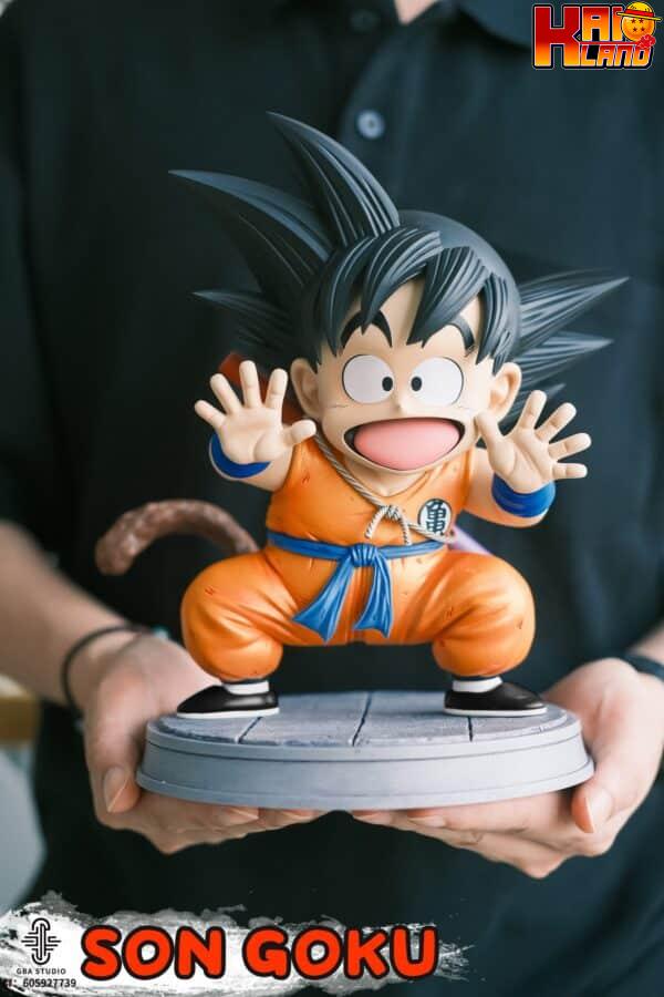 Dragon Ball GBA Studio Little Goku Resin Statue 5 scaled