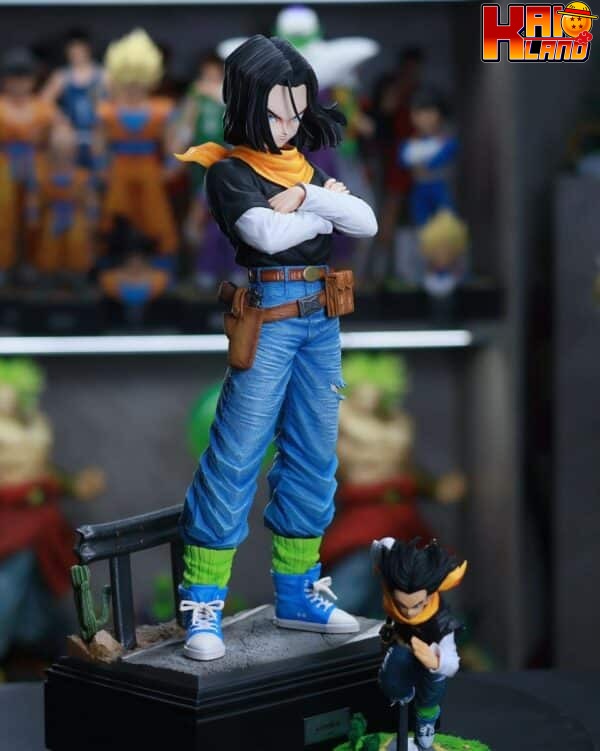 Dragon Ball Infinite Studio Androids C16 C17 C18 Resin Statue 5 2