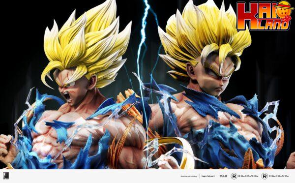 Dragon Ball Last Sleep Studio Super Saiyan 2 Resin Statue 8