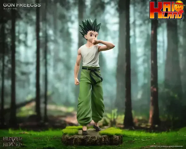 Hunter x Hunter Sky Top Studio Gon Freecss Resin Statue