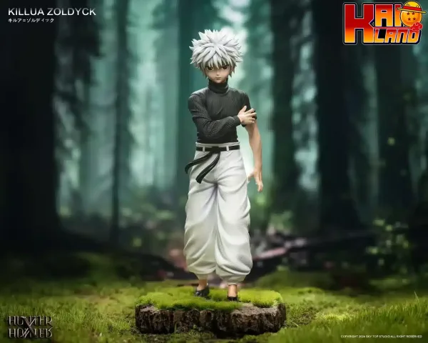 Hunter x Hunter Sky Top Studio Killua Zoldyck Resin Statue 1