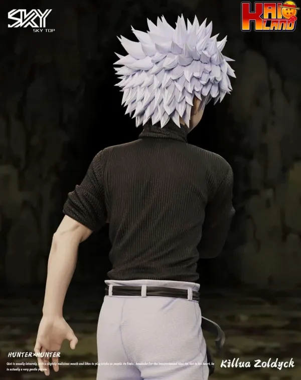 Hunter x Hunter Sky Top Studio Killua Zoldyck Resin Statue 3