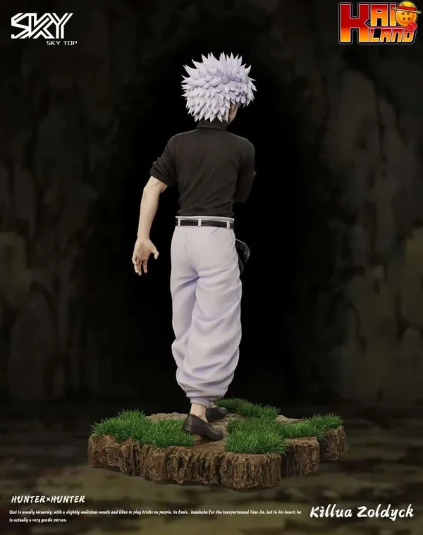 Hunter x Hunter Sky Top Studio Killua Zoldyck Resin Statue 4