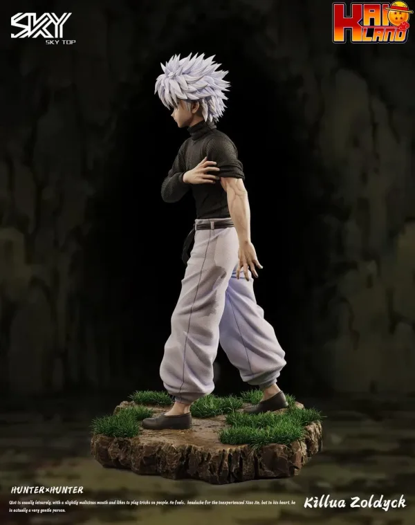 Hunter x Hunter Sky Top Studio Killua Zoldyck Resin Statue 5