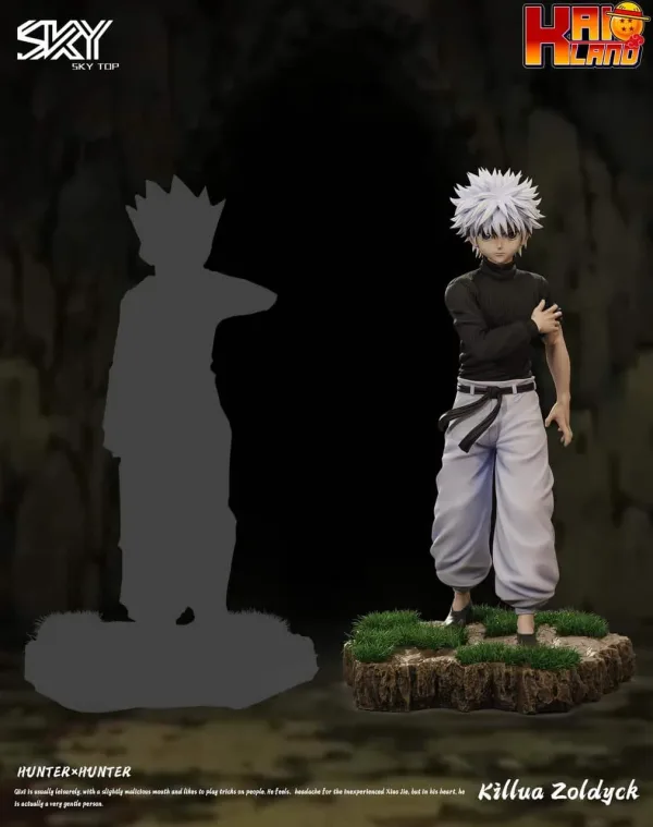 Hunter x Hunter Sky Top Studio Killua Zoldyck Resin Statue 7