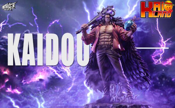 One Piece Ji Ke Studio Young Kaido Resin Statue 1 scaled