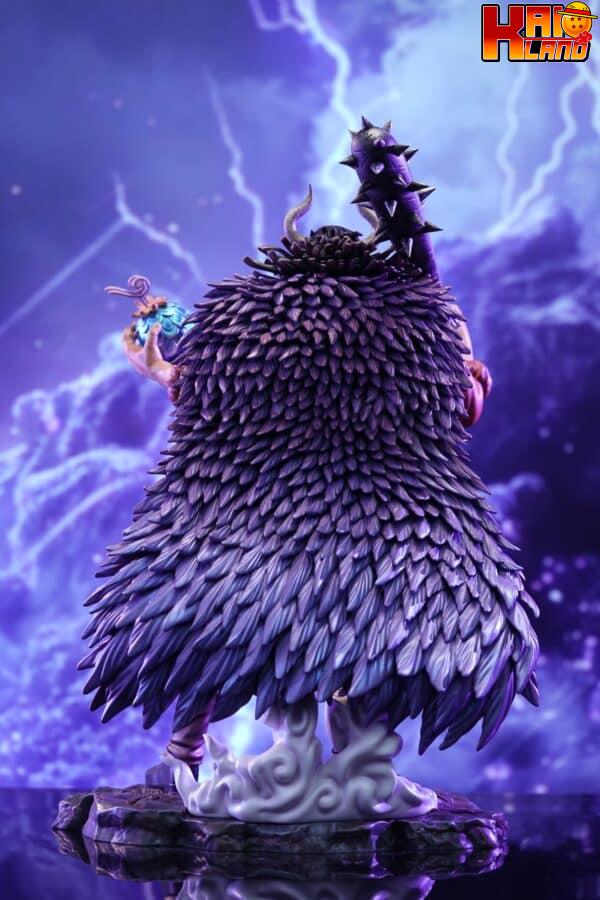 One Piece Ji Ke Studio Young Kaido Resin Statue 3 scaled