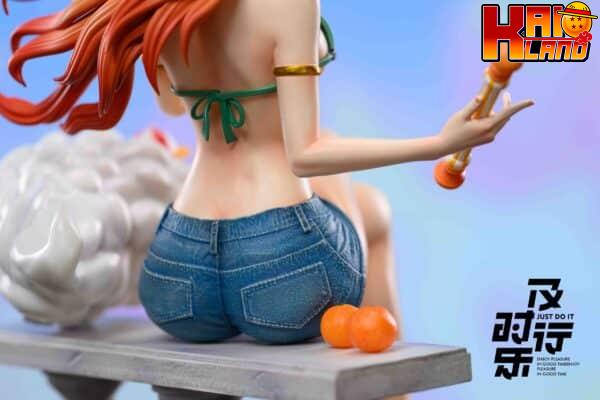 One Piece Just Do It Studio After Two Years Navigator Nami Resin Statue 3 scaled